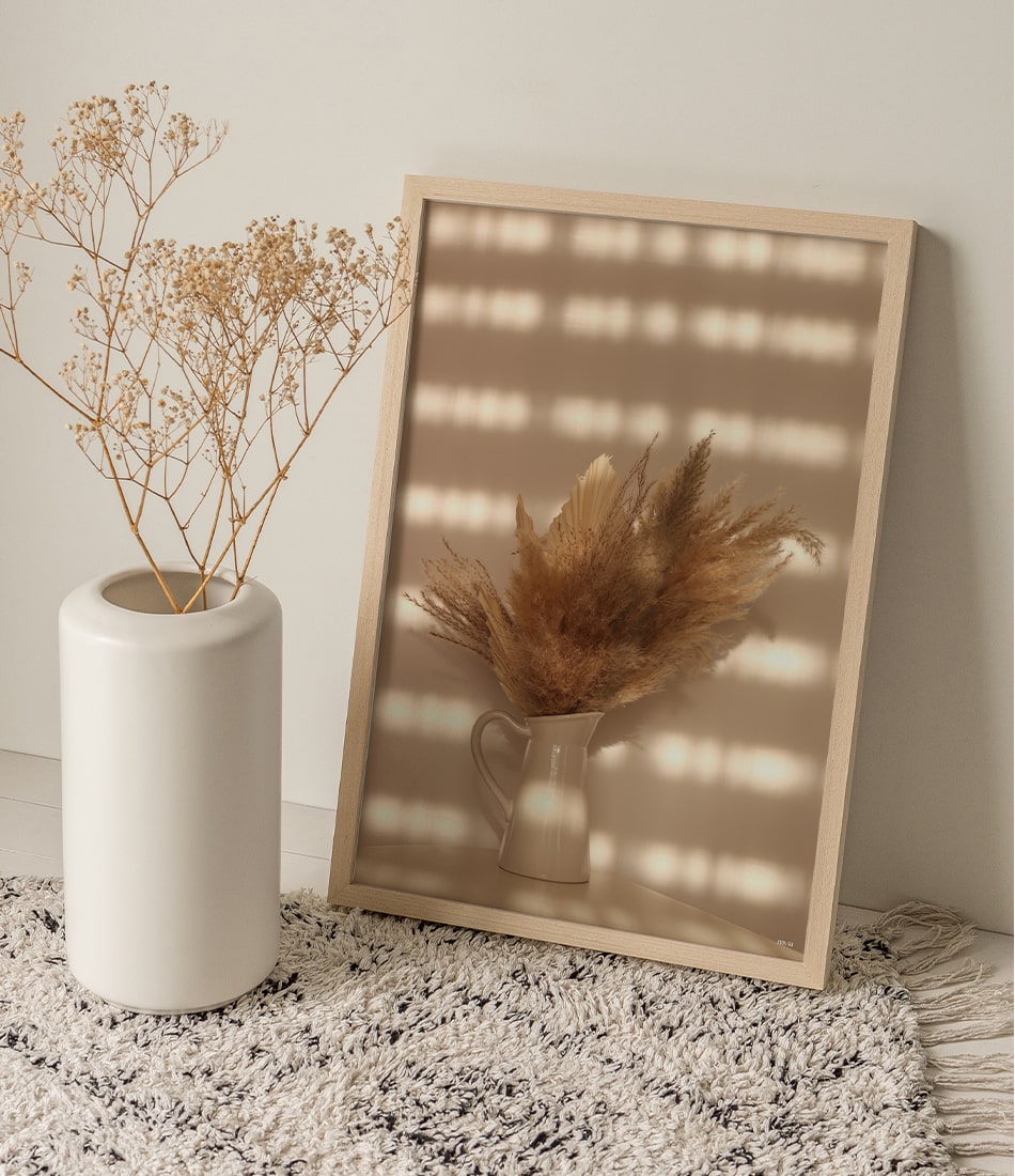 Pampas Grass In Vase